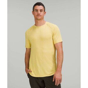 Lululemon Heathered Soleil Drysense Training Short Sleeve Shirt Mens Size XS